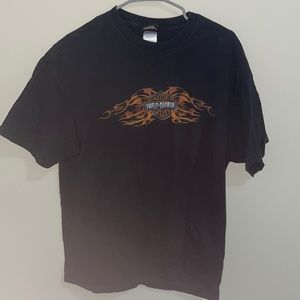 XL Black Harley Davidson Short Sleeve T-shirt